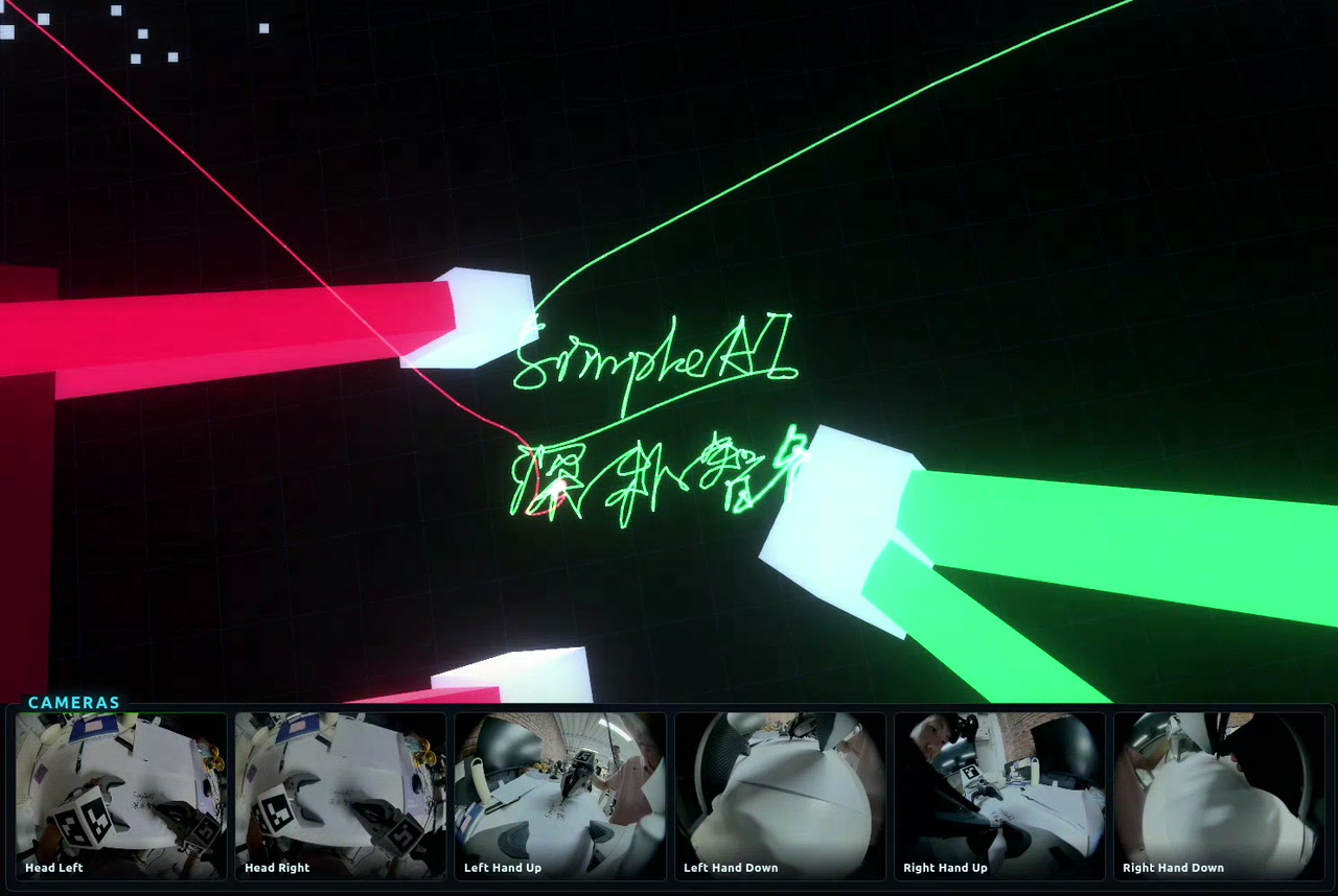 Millimeter-scale handwriting trajectory reconstructed from HiFi-UMI data